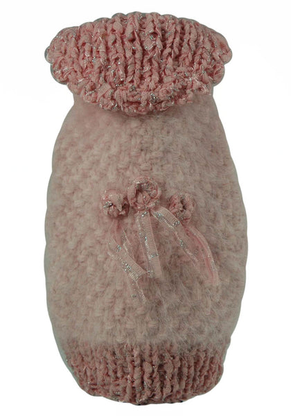 Jack Rocketwear - Couture Angora Dog Sweater - Pink - X-Small