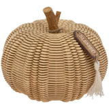 Boston International - Wicker Textured Pumpkin Décor - Large