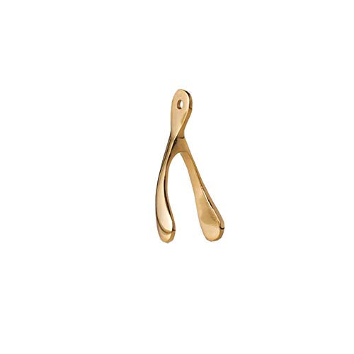 Lunares - Christmas Tree Ornament - Gold Plated Wishbone