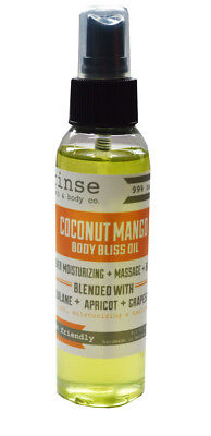 Rinse Bath & Body - Body Bliss Oil - Coconut Mango