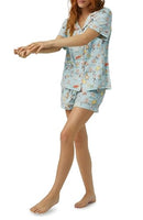 BedHead - Short Sleeve Shorty PJ Set - Barnyard Retreat - Medium (8-10)