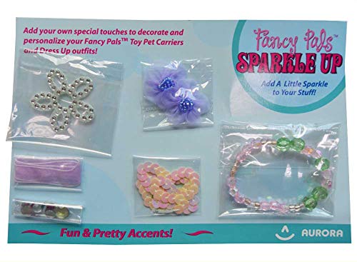 Aurora - Fancy Pals - Sparkle Up - Carrier Purse Decor - Flowers