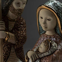 De Rosa - Nativity - Holy Night Mary & Joseph Figurines