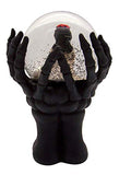 Napco - 7.5" Water Globe on Pedestal - Skeleton