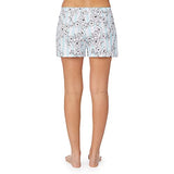 Kensie - Sleep Pajama Boxer - Flowers & Stripes - X-Small Blue