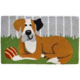 Jellybean - 30x20 Indoor/Outdoor Accent Rug - Happy Hound Dog