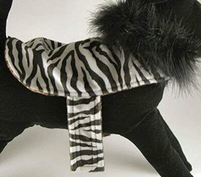 Beau Nouveau - Dog Jacket - Reversible Zebra & Leopard Print - XXS