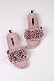 Pretty You London - Tasseled Slider - Mink - Medium