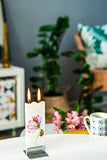 Flatyz - Twin Wick Flat Candle - Happy Birthday Giraffe