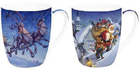McIntosh Trading - Set of 2 Mugs - Santa Claus