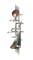 Bovano - Wall Sculpture - Sailboat w/ Sun & Two Gulls