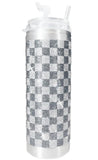 Jacqueline Kent - Diamond Crystal Tumbler - Checkmate Light