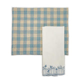 Two's Company - Dish/Kitchen Towel Set of 4 - Coastal Pumpkin