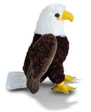 Cuddlekins Bald Eagle Plush Stuffed Animal by Wild Republic, Kid Gifts, Zoo Animals, 12 Inches