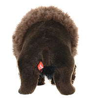 Wild Republic Bison, Cuddlekins, Stuffed Animal, 12 inches, Gift for Kids, Plush Toy, Fill is Spun Recycled Water Bottles