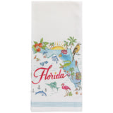 Boston International - 28x18 Tea Towel Set of 2 - State Collection - Florida