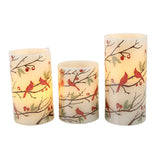 GCD Candle Set-Cardinals (3 Pieces)