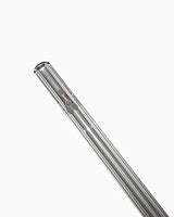 Drinking Straws.Glass - Glass Straw Dots - 9.5mm x 8" - Pink
