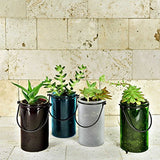 Couronne - Calypso Glass Planter/Lantern 16 Oz. - White Matte