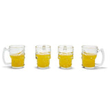 Two's Company - Skull Beer Steins - Set of 4