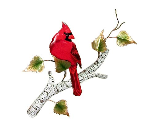 Bovano - Wall Sculpture - Cardinal On Birch