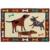 Jellybean - 30x20 Indoor/Outdoor Accent Rug - Dog Park Friendly Fidos