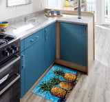 Olivia's Home - 32" x 22" Accent Rug - Golden Tropical Pineapples