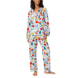 BedHead - Stretch L/S Pajama Set - A City Christmas - Medium