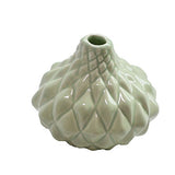 Two's Company - Artisan Carved Vases - Blue 7"