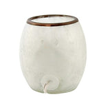 Stony Creek - Frosted Glass - 3" Lighted Vase - Dog Bereavement - Goodbyes