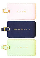 Eccolo - Luggage Tag Set of 3 - Aloha