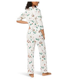 BedHead - Stretch L/S Pajama Set - Ski Pups - X-Large