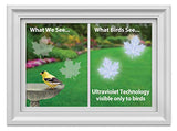 GC - Window Alert -  Window Strike Deterrent - 4 Decals - Maple Leaf