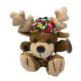 Coca-Cola - Reindeer in a Coca-Cola Vest Bean Bag Plush 1998