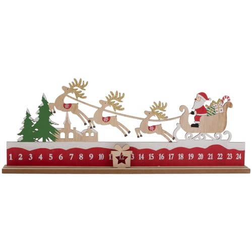 Boston International - Advent Calendar - Santa & Reindeer