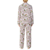 BedHead - Classic Long Sleeve Pajama Set - Winter Magnolia - Mediumn