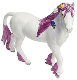 Safari Ltd. Mythical Realms Collection - Pink Unicorn Figurine Non-toxic and BPA Free - Age 3 and Up