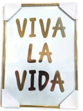 Two's Company - Glam Gallery Gold Wall Art - Viva La Vida