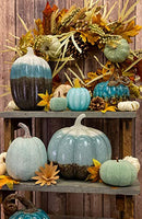 Boston International - Large Glass Pumpkin - Sand Sea & Air