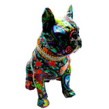 Interior Illusions Plus - 11" Standing French Bulldog with Necklace - Flower