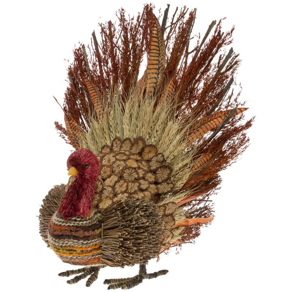 Boston International - 16" Lance The Twig & Feather Turkey Thanksgiving Turkey