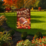 Briarwood Lane - 12.5" x 18" Garden Flag - Family & Football Fall