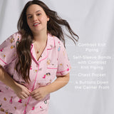 BedHead - Stretch S/S Capri PJ Set - Made in the Shade - Large