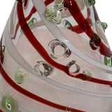 Gift Essential - Blown Glass Salt & Pepper Set - White & Red Christmas Trees