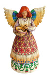 Jim Shore - Heartwood Creek - Angel of Contentment Mixing Statue