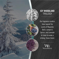 WoodWick - Ellipse Trilogy Candle 16oz. - Icy Woodland