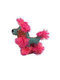 Twoolies - Stuffed Colorful Wool Animal - Poodle - Medium - 8" Tall