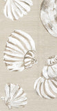 Boston International - Paper Guest Towel 16 Count - Beach Treasures Shells