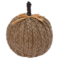 Boston International - Large Woven Pumpkin - Natural