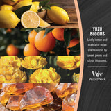 WoodWick - Ellipse Candle 16oz. - Yuzu Blooms